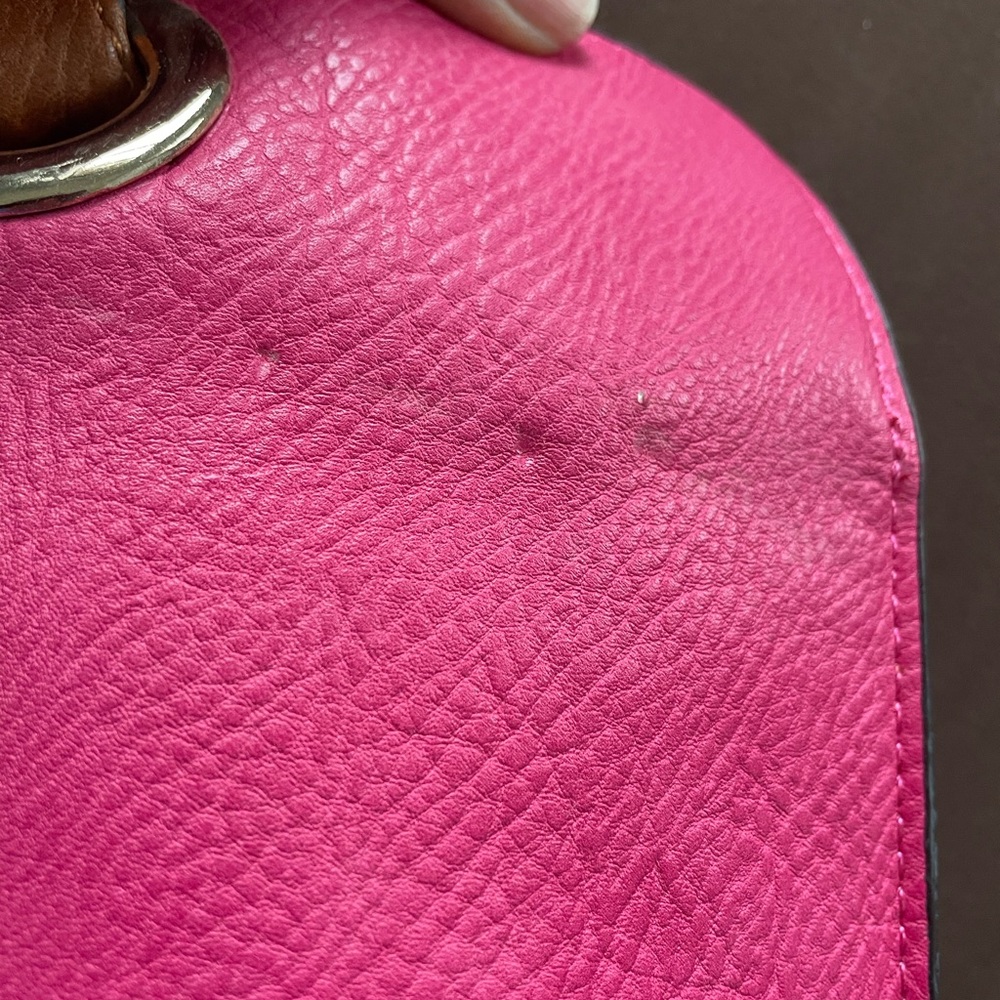 Pink Leather Tote Bag - Picture 6 of 6
